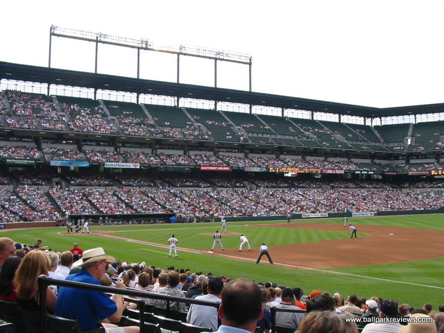 Oriole Park at Camden Yards, section 12, home of Baltimore Orioles, page 1