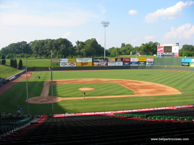 Old Charlotte Knights stadium townhome site in Fort Mill SC