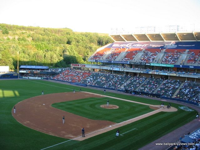 View from behind home plate - Picture of PNC Field, Moosic - Tripadvisor